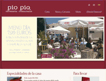 Tablet Screenshot of piopio-nerja.com